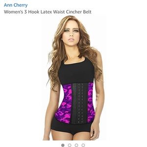 Ann Chery Women's 3 Hook Latex Waist Cincher